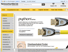Tablet Screenshot of netzwerkartikel.de